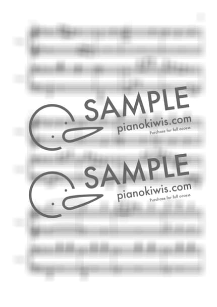 악보 > 인생의 회전목마 / 4 Hands - 히사이시 조 · 하울의 움직이는 성 by My Favorite Piano 악보 이미지-4