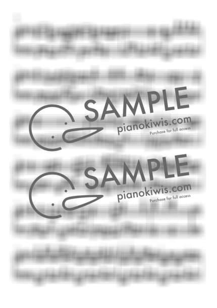 악보 > 사랑의 인사 (재즈 발라드 버전) / 어려운 악보 - 엘가 (E. Elgar), 피아노키위즈 by 피아노키위즈 악보 이미지-1