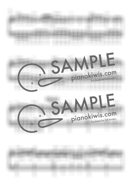 Score > Kawaranai Mono / Intermediate - Oku Hanako · The Girl Who Leapt Through Time OST by My Favorite Piano Sheet music image-5