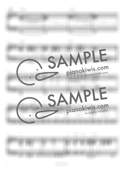 악보 > 녹아내려요 / 피아노 반주 - DAY6 by 피아노정류장 악보 이미지-1