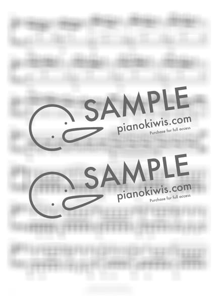 Score > Impromptu in A♭ Major D.899 Op.90 No.4 / Advanced - F. Schubert by PianoKiwis Sheet music image-3