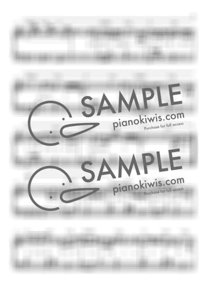 楽譜 > Blueming / 다장조 - IU by 라니스코어 楽譜画像-2