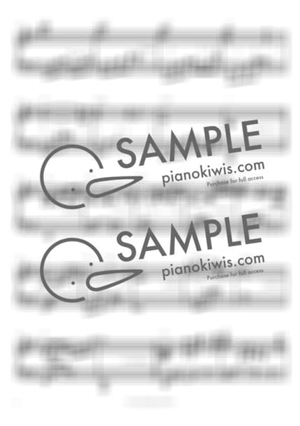 악보 > Beautiful / 피아노 반주 - Crush · 도깨비 OST by 피아노정류장 악보 이미지-1