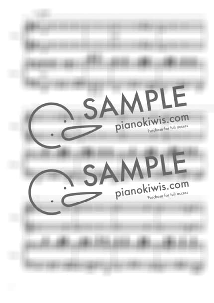 Score > We Wish You a Merry Christmas, Silent Night / 4 Hands - Carol by My Favorite Piano Sheet music image-3