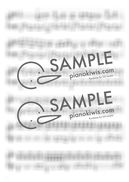 Score > Always With Me / Advanced - Kimura Yumi · Spirited Away OST by 핑크피아노 PINKPIANO Sheet music image-3