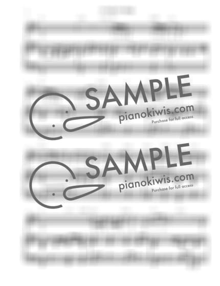 Score > Think About His Love / 3단악보 - Walt Harrah by 나건반 Sheet music image-1