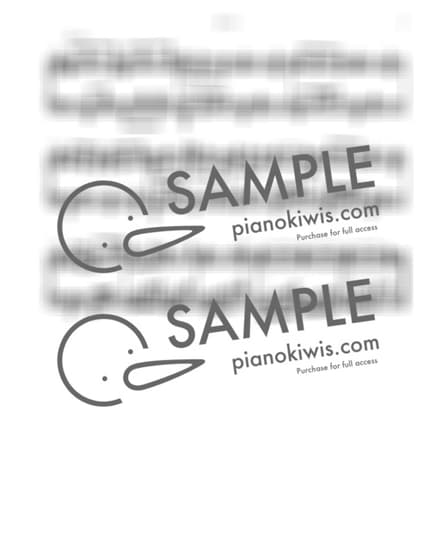 악보 > 또 다시 (ふたたび) / 편곡 Ver. - 히사이시 조 · 센과 치히로의 행방불명 OST by Aost 악보 이미지-2