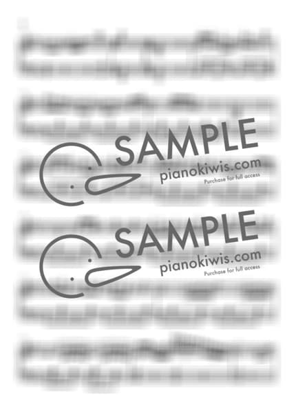 악보 > 비창 3악장 (랙타임 버전) / 중급 - 베토벤 (L. V. Beethoven), 피아노키위즈 by 피아노키위즈 악보 이미지-1