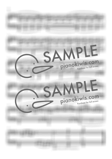 楽譜 > ピアノソナタ第14番 '月光' / 上級 - ベートーヴェン (L. V. Beethoven) by PianoKiwis 楽譜画像-3