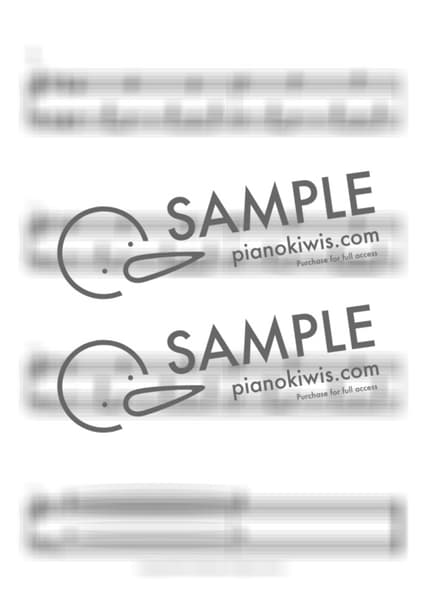 악보 > 일상의 변화 (日常の移ろい) - 마츠타니 스구루 · 너의 췌장을 먹고 싶어 OST by 오늘피아노 악보 이미지-1