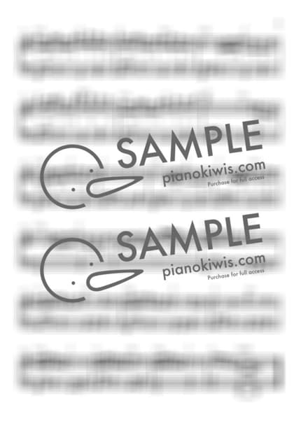 악보 > 좋아하니까 (好きだから。) / 다장조 - 유이카 by 라니스코어 악보 이미지-4