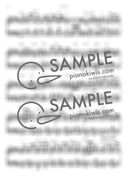 Score > Yuki no Hana / 나카시마 미카 버전 - Mika Nakashima by KeyNomad Sheet music image-1