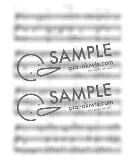 Score > It Was the Lord's Grace / 3단악보 - Son KyungMin by 나건반 Sheet music image-1