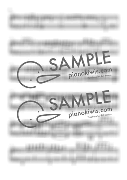 악보 > Merry Christmas Mr. Lawrence / 고급 악보 - 류이치 사카모토 · 전장의 크리스마스 OST by My Favorite Piano 악보 이미지-1