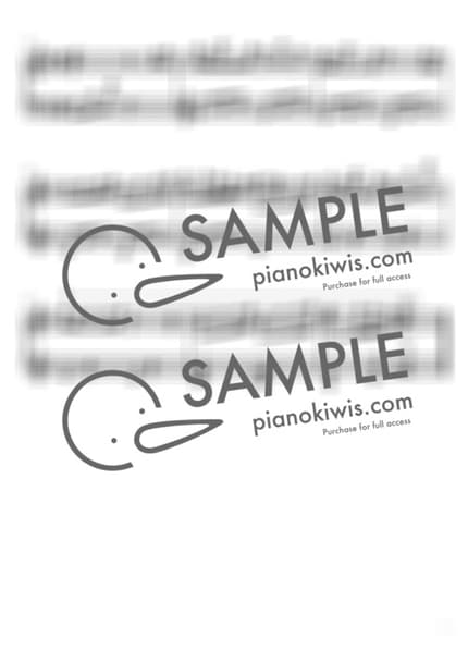 악보 > 언제나 몇 번이라도 (いつも何度でも) / 고급 악보 - 기무라 유미 · 센과 치히로의 행방불명 OST by My Favorite Piano 악보 이미지-2