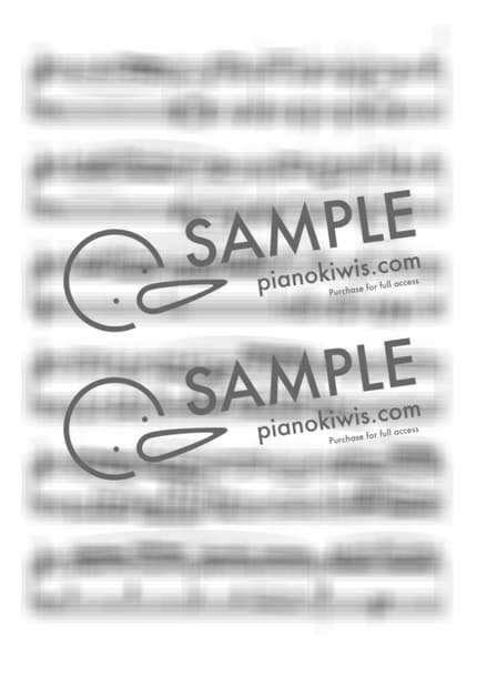 Score > Piano Sonata No.18 / 1st Mov. - W. A. Mozart by PianoKiwis Sheet music image-6