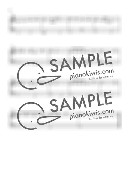 Score > Rudolph the Red Nosed Reindeer / Easy - Johnny Marks by PianoKiwis Sheet music image-1