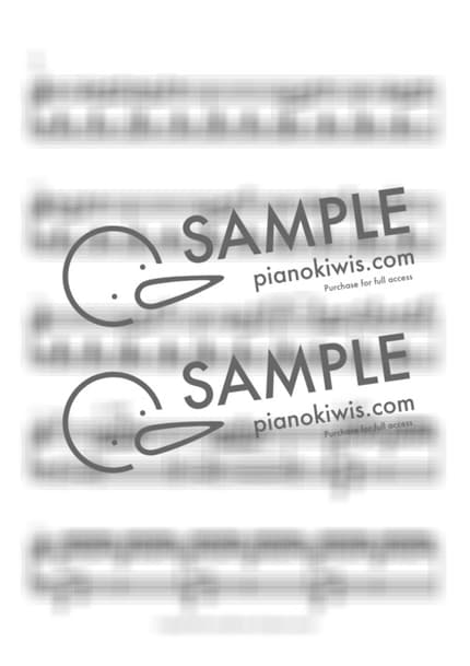 Score > Norowareta Umi - Joe Hisaishi · The Boy and the Heron OST by 오늘피아노 Sheet music image-1