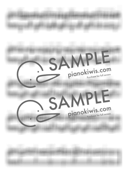 Score > blue - yung kai by Hyunjoo Jung Sheet music image-2