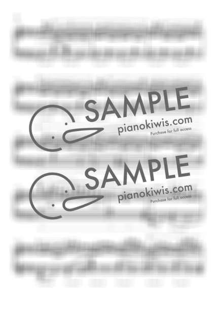 악보 > Etude Op.10 No.5 '흑건' / 중급 악보 - 쇼팽 (F. Chopin) by 피아노키위즈 악보 이미지-1