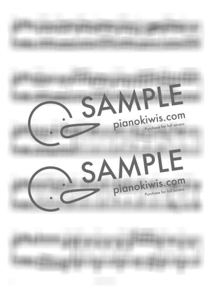 Score > Kawaranai Mono / 피아노 반주 - Oku Hanako · The Girl Who Leapt Through Time OST by 피아노정류장 Sheet music image-3