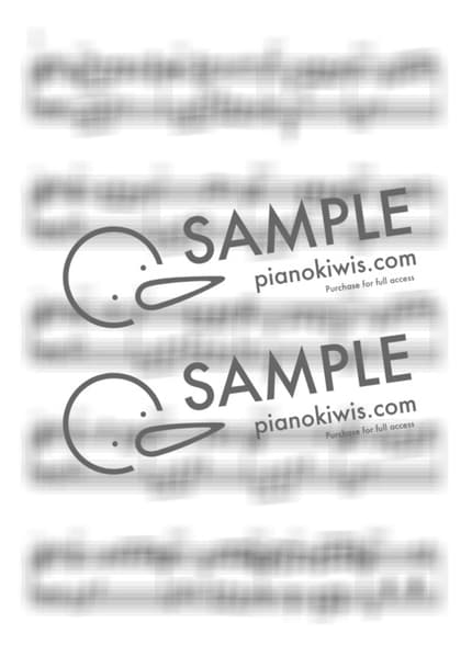 Score > The Little Dino Dooly / Advanced - Kim Dongsung · The Little Dino Dooly OST by My Favorite Piano Sheet music image-1