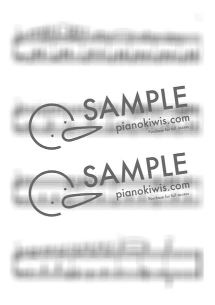 楽譜 > Married Life / 中級 - Michael Giacchino · Up OST by PianoKiwis 楽譜画像-2