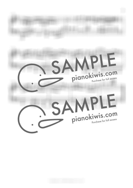 Score > Zenzenzense - RADWIMPS · your name. OST by 송대현 Sheet music image-4