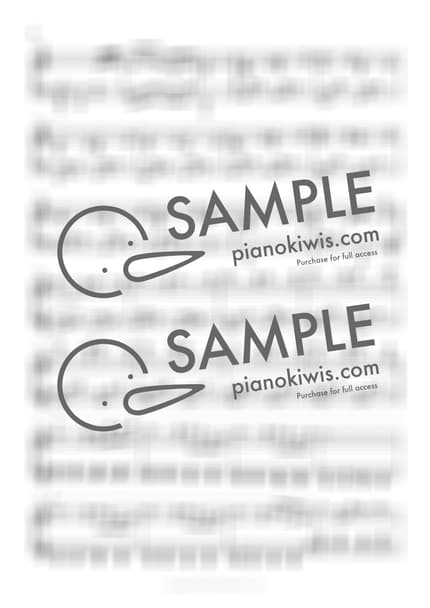 악보 > Energy Flow - 류이치 사카모토 by 피아노키위즈 악보 이미지-1