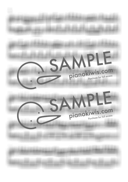 악보 > 터키 행진곡 (랙타임 버전) / 중급 악보 - 모차르트 (W. A. Mozart), 피아노키위즈 by 피아노키위즈 악보 이미지-1