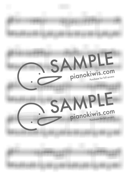 악보 > 벚꽃 엔딩 / 쉬운 버전 / G Major - 버스커 버스커 by LaLaPiano 악보 이미지-1