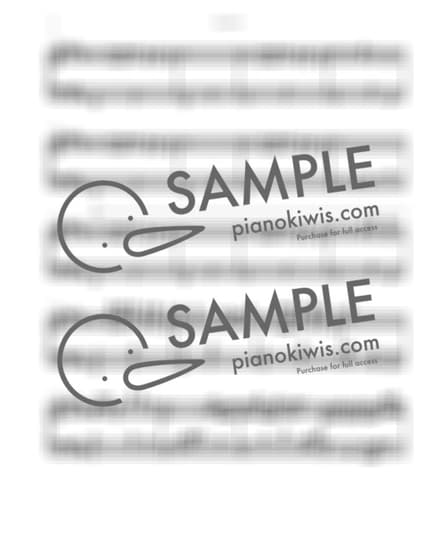 Score > Sparkle / 편곡 Ver. - RADWIMPS · your name. OST by Aost Sheet music image-1