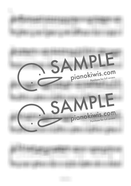 Score > Homura / 다장조 - LiSA · Demon Slayer ED by 라니스코어 Sheet music image-1