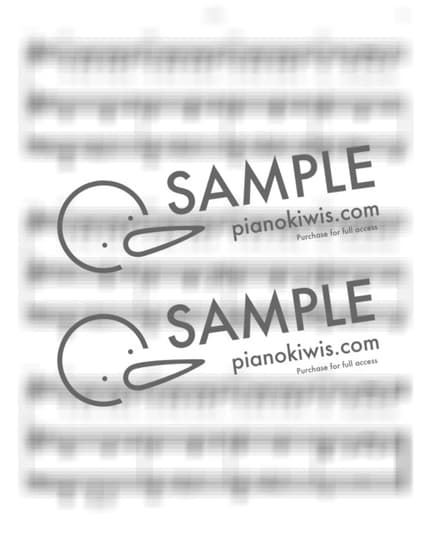 Score > APT. / 밴드버전, Abkey (3단) 피아노 커버 - ROSÉ, Bruno Mars by 건반자매 Sheet music image-6