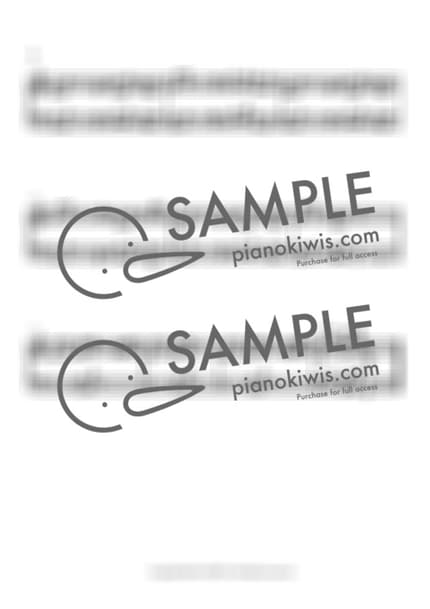 Score > Saranaru Torishirabe - Seiji Kameda · Even If This Love Disappears from the World Tonight OST by 오늘피아노 Sheet music image-1