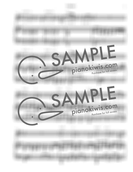 Score > The Time, Penetrated / 3단악보 - WELOVE by 나건반 Sheet music image-4