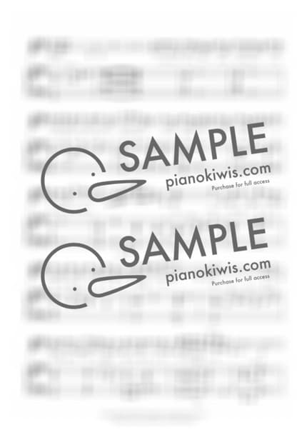 Score > Mean / 3 Hands ver. - BOL4 by 피아노박스 PianoBox Sheet music image-4